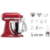 KitchenAid KSM 200 David Geisser Set Rouge - Robot De Cuisine