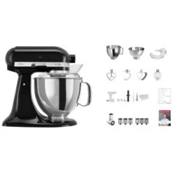 KitchenAid KSM 200 David Geisser Set Noir - Robot De Cuisine