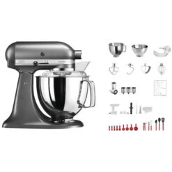 KitchenAid Swiss Anniversary Set KSM200 Médaillon En Argent - Robot De Cuisine