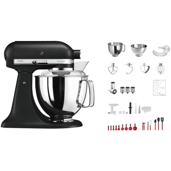 KitchenAid Swiss Anniversary Set KSM200 Fer Noir - Robot De Cuisine 3 KitchenAid Swiss Anniversary Set KSM200 Fer Noir - Robot De Cuisine