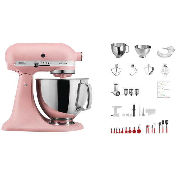 KitchenAid Swiss Anniversary Set KSM200 Rose Sombre - Robot De Cuisine 3 KitchenAid Swiss Anniversary Set KSM200 Rose Sombre - Robot De Cuisine