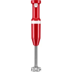 KitchenAid 5KHBBV53EER Mixeur Plongeant Sans Fil Rouge - Mixeur