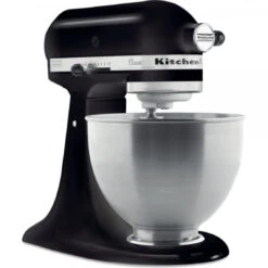 KitchenAid Robot Pâtissier 4,3L - Classic 5K45SS - Noir Réglisse + Accessoire R...