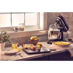 KitchenAid Robot Artisan Noir 5KSM175PS Avec Accessoires Supplémentaires -Appareils De Cuisine KitchenAid 761002 4 6 Robot artisan noir 5KSM175PS avec accessoires supplementaires Kitchenaid