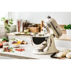 KitchenAid Robot Artisan Crème 5KSM175PS Avec Accessoires Supplémentaires -Appareils De Cuisine KitchenAid 761003 3 6 Robot artisan creme 5KSM175PS avec accessoires supplementaires Kitchenaid