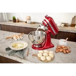 Appareils De Cuisine KitchenAid 3 Appareils De Cuisine KitchenAid -Appareils De Cuisine KitchenAid 761089 1 3 Robot patissier Artisan a tete inclinable 4 8 L 300 W rouge pomme d amour 5KSM175PSECA Kitchenaid