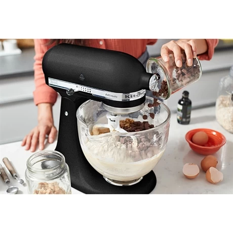 KitchenAid Robot Pâtissier Artisan à Tête Inclinable 4,8 L 300 W Noir Truffe 5KSM175PSEBK 5 KitchenAid Robot Pâtissier Artisan à Tête Inclinable 4,8 L 300 W Noir Truffe 5KSM175PSEBK – Image 3