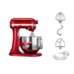 KitchenAid Robot Pâtissier Artisan à Bol Relevable 6,9 L 500 W Pomme D'amour 5KSM7580XECA -Appareils De Cuisine KitchenAid 761091 2 2 Robot patissier Artisan a bol relevable 6 9 L 500 W pomme d amour 5KSM7580XECA Kitchenaid