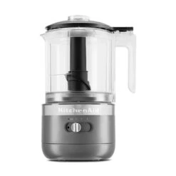 KitchenAid Hachoir électrique Sans Fil 2 Vitesses 1,18 L Gris Mat 5KFCB519EDG -Appareils De Cuisine KitchenAid 761099 4 1 Hachoir electrique sans fil 2 vitesses 1 18 L gris mat 5KFCB519EDG Kitchenaid