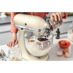 KitchenAid Robot Pâtissier Multifonction Artisan Crème 300 W 5KSM125EAC -Appareils De Cuisine KitchenAid 76192 3 6 Robot patissier multifonction Artisan creme 300 W 5KSM125EAC Kitchenaid