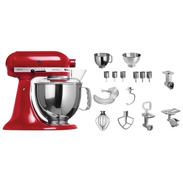 KitchenAid KSM 150 Anniversary Set Red - Robot De Cuisine 3 KitchenAid KSM 150 Anniversary Set Red - Robot De Cuisine