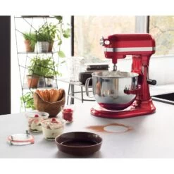 KitchenAid Robot Multifonction De 6,9L 500W Pomme D'amour Argent