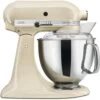 KitchenAid Robot Multifonction De 4,8L 300W Crème Argent -Appareils De Cuisine KitchenAid 859701501000