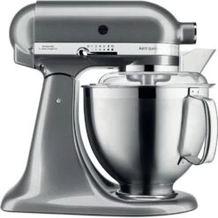 KitchenAid Robot Multifonction à Tête Inclinable De 4,8L 300W Gris étain Argen...