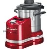 KitchenAid Robot Cuiseur Tout En Un De 4,5L 1500W Rouge Empire Argent -Appareils De Cuisine KitchenAid 859794001010