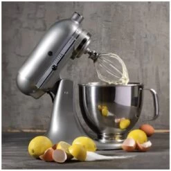 KitchenAid Artisan Robot Pâtissier 4.8 Litres - Argent -Appareils De Cuisine KitchenAid artisan robot patissier 4 8 litres argent 5 1140x1140 1