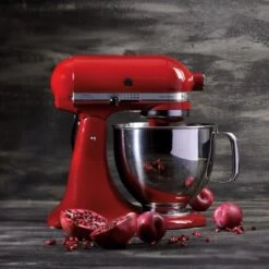KitchenAid Artisan Robot Pâtissier 4.8 Litres 5KSM125 - Rouge Empire + Livre De ... -Appareils De Cuisine KitchenAid artisan robot patissier 4 8 litres rouge empire 5 1140x1140 1