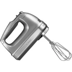 KitchenAid Batteur à Main 9 Vitesses Gris Argent -Appareils De Cuisine KitchenAid batteur a main 9 vitesses gris argent 2 1140x1140