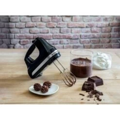 Batteur 5 Vitesses Kitchenaid 5KHM5110 Noir -Appareils De Cuisine KitchenAid batteur electrique 5 vitesses 5khm5110 85w 1140x1140