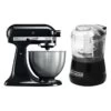 KitchenAid Robot Pâtissier 4,3L - Classic 5K45SS - Noir Réglisse + Hachoir Kitc... -Appareils De Cuisine KitchenAid bun 3388904 1140x1140