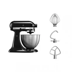 KitchenAid Classic 5K45SSEOB Robot Pâtissier - Noir 7 KitchenAid Classic 5K45SSEOB Robot Pâtissier - Noir -Appareils De Cuisine KitchenAid classic 5k45sseob robot patissier noir3 1140x1140