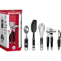 KitchenAid Robot Pâtissier 4,3L - Classic 5K45SS - Noir Réglisse + Accessoire R... 11 KitchenAid Robot Pâtissier 4,3L - Classic 5K45SS - Noir Réglisse + Accessoire R... -Appareils De Cuisine KitchenAid km412ob culinarygadgetset5piece2 3951 1140x1140