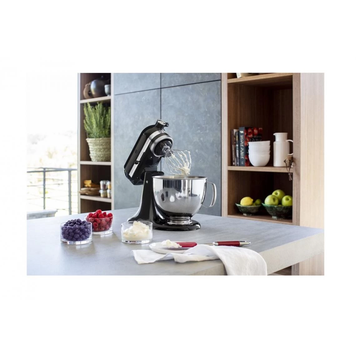 KitchenAid Robot Culinaire 5KSM125EOB + Livre De Recette Offert 9 KitchenAid Robot Culinaire 5KSM125EOB + Livre De Recette Offert – Image 7