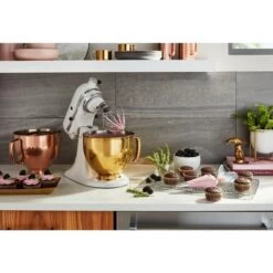 KitchenAid Robot Pâtissier à Tête Inclinable 4.3 Litres - Blanc + Hachoir Kitc... 18 KitchenAid Robot Pâtissier à Tête Inclinable 4.3 Litres - Blanc + Hachoir Kitc... -Appareils De Cuisine KitchenAid robot patissier a tete inclinable 4 3 litres blanc 6 1140x1140 1