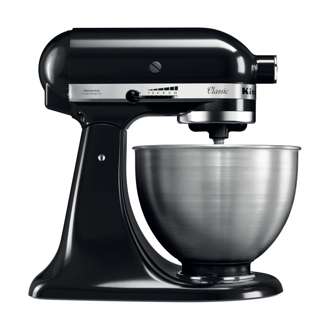 KitchenAid Robot Pâtissier 4,3L - Classic 5K45SS - Noir Réglisse + Accessoire R... 6 KitchenAid Robot Pâtissier 4,3L - Classic 5K45SS - Noir Réglisse + Accessoire R... – Image 4